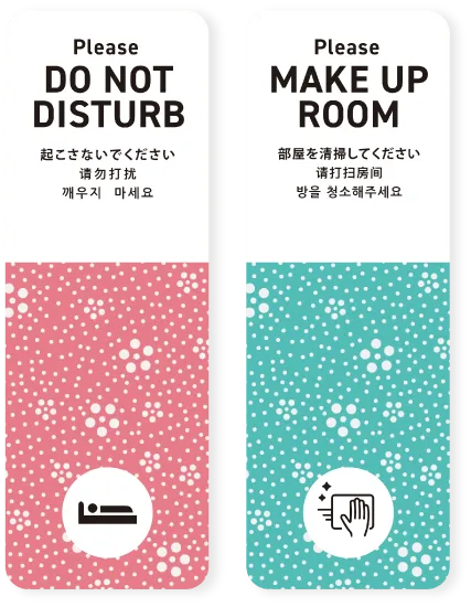ピンクとターコイズの小紋柄JP-pattern マグネットDDカード